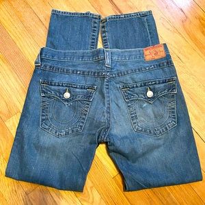True Religion womens Jordan destructed jeans size 29 - 100% authentic - EUC